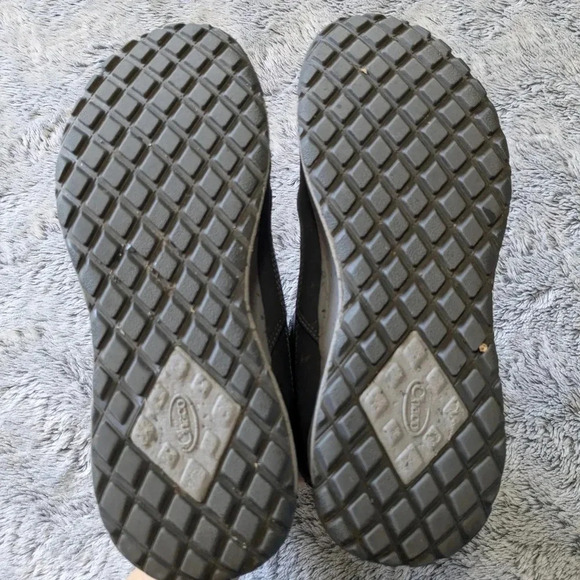 Chaco Borealis Boots Black Winter Snow Boots Waterproof Mid Size 7 Fur Slip On - Picture 5 of 11